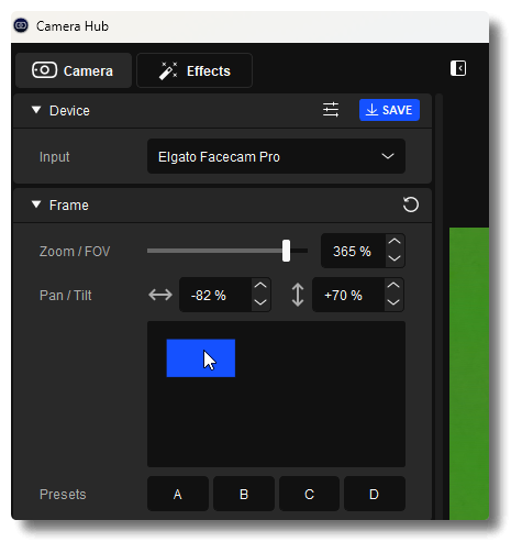 Elgato Facecam Pro — Pan, Tilt and Zoom Controls – Elgato