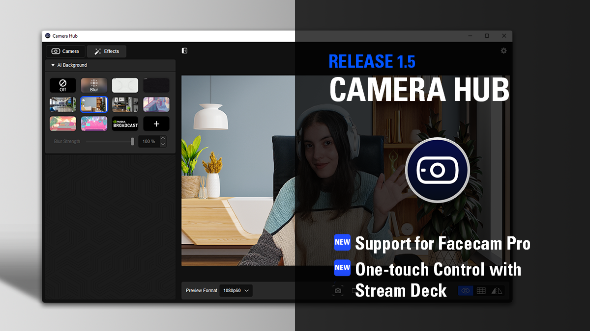 Elgato Facecam - Advanced Image Engine Processes Maximum Data At