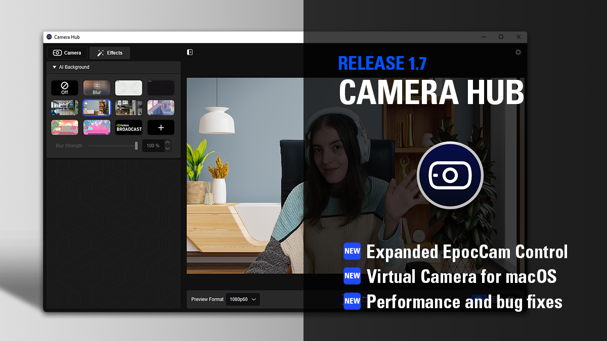 Camera Hub Update 1.8 — Support for Elgato Prompter, Stream Deck