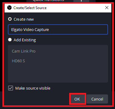 Elgato Video Capture — OBS Studio Setup for Windows 10/11 – Elgato