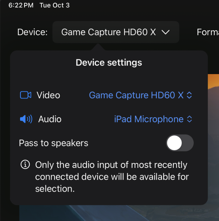 Elgato Capture App — Select Capture Device – Elgato