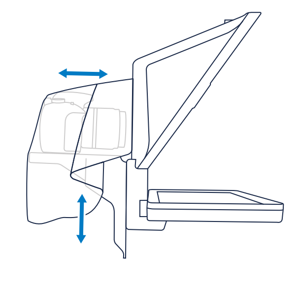 Elgato Prompter — Set up with Webcam, action cam, camcorder or all