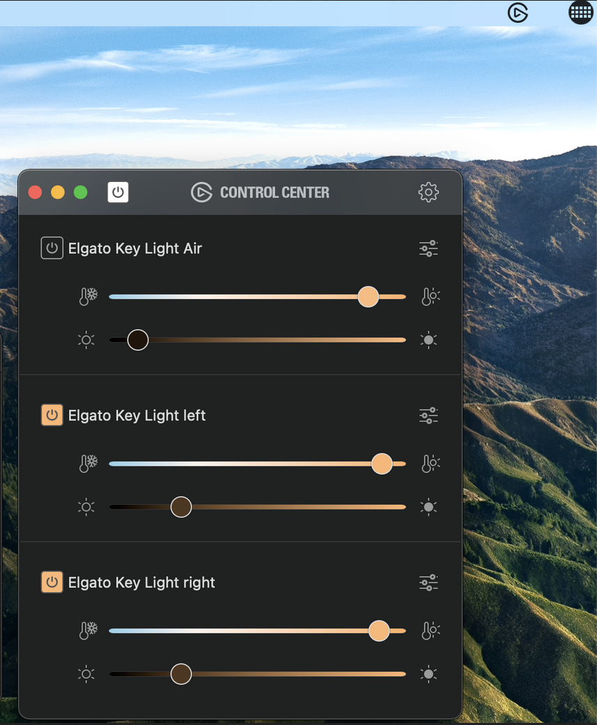 Elgato Control Center Opening The Application Elgato