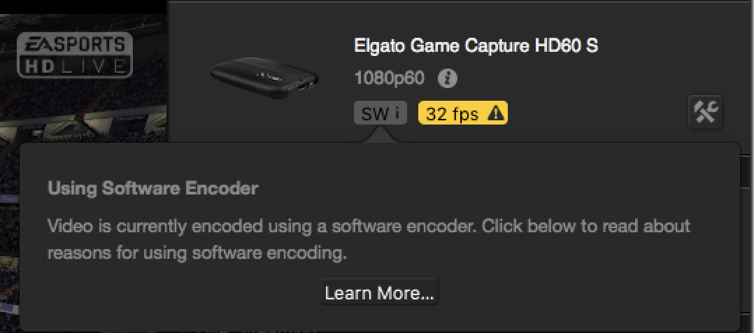 Elgato Game Capture HD 60 S - Hardware Encoding via certain Macs 
