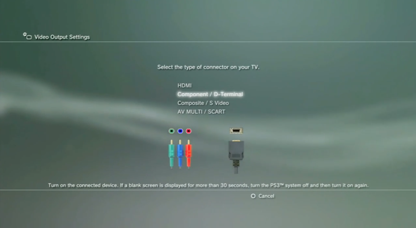 ps3 audio settings