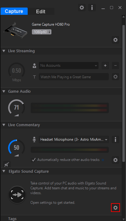Disable elgato sound capture