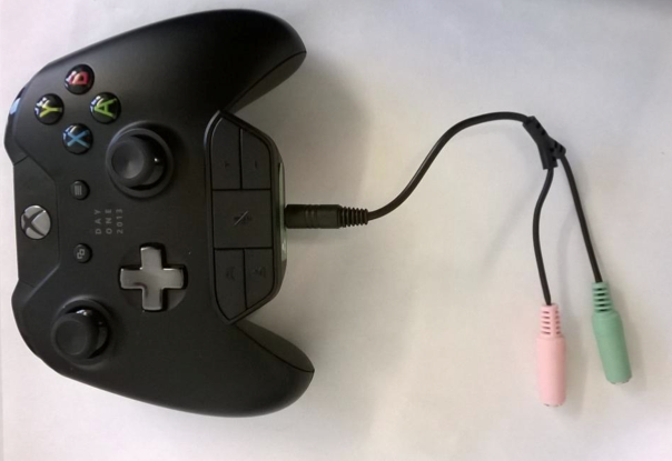 usb headset to xbox one controller adapter