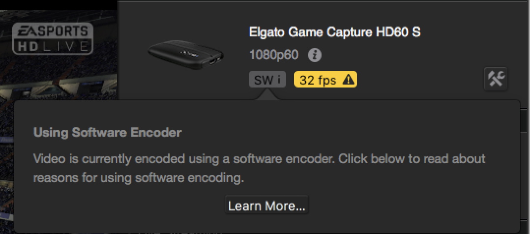 Elgato Game Capture HD60 S and Resolving Performance Issues (macOS