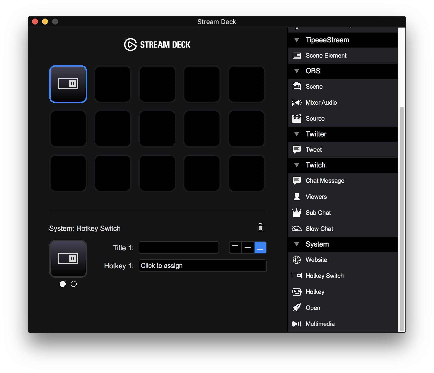 ELGATO – Stream Deck Boitier de contrôle pour streameurs – Clap