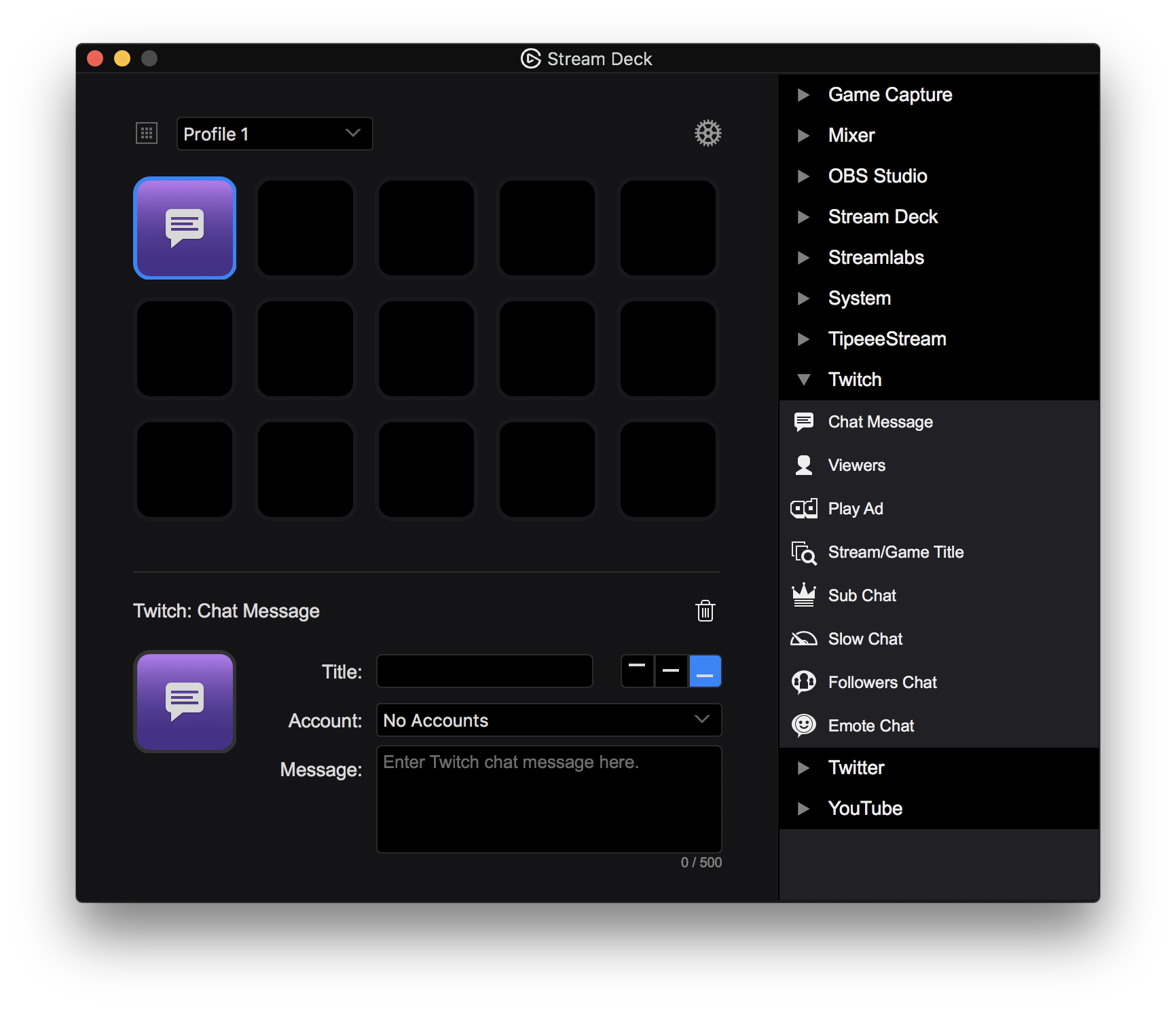 Elgato Stream Deck Twitch Integration Elgato