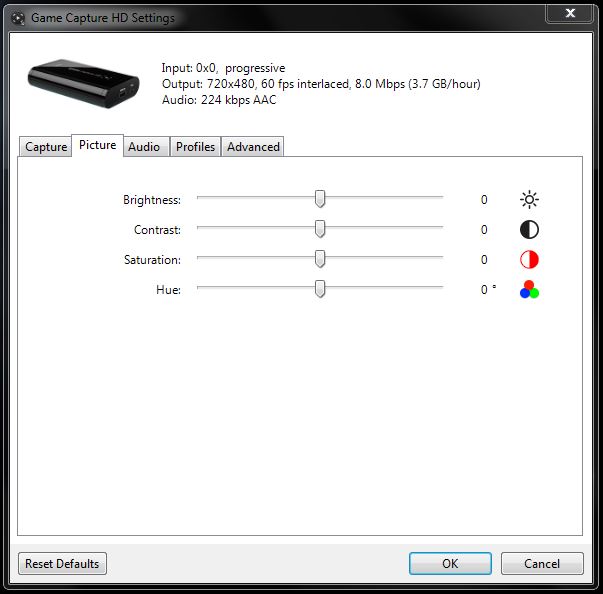 Elgato Game Capture HD 3.1 Software Interface (Windows) – Elgato