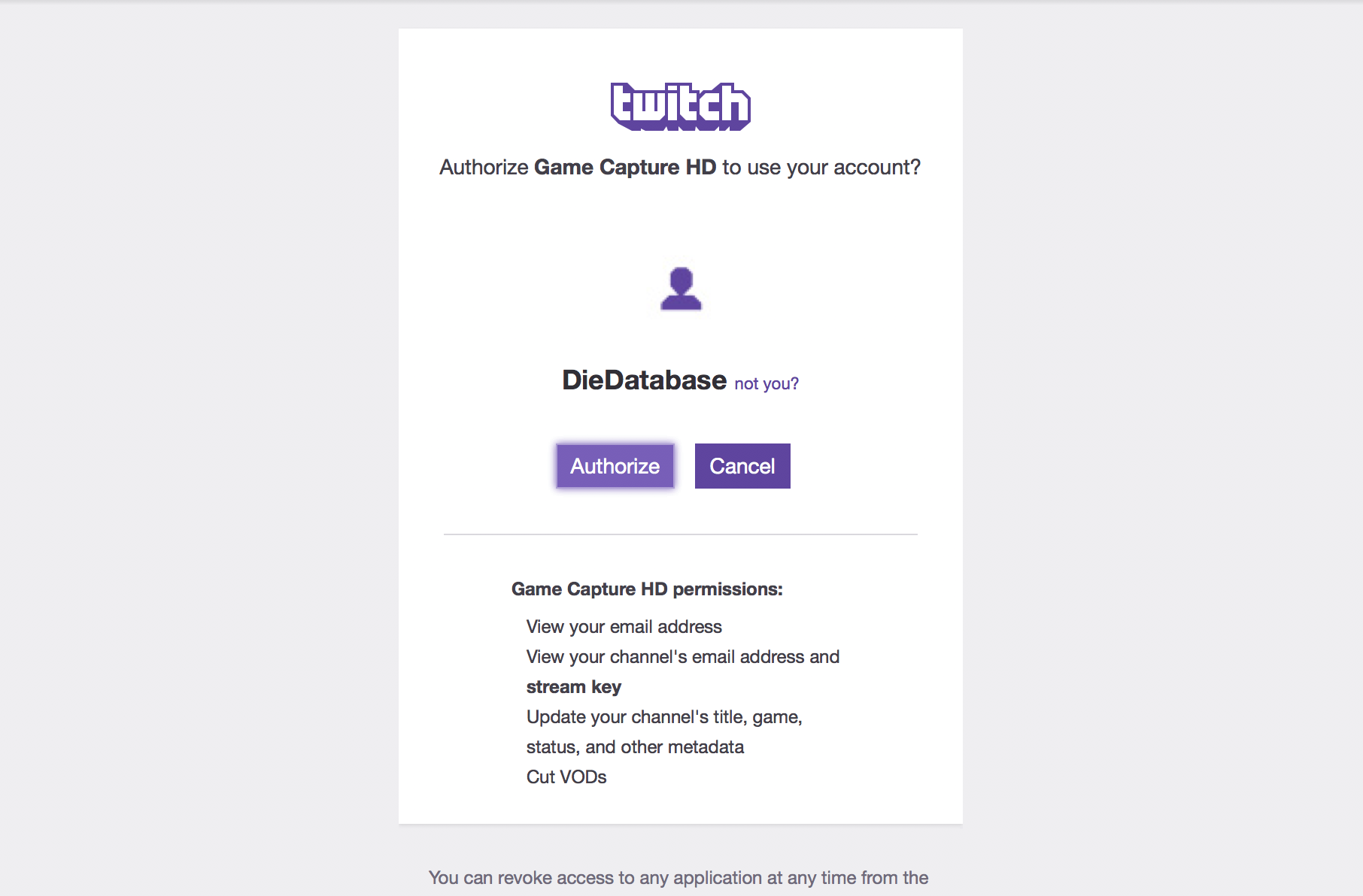 Troubleshooting: Twitch.TV login problems and Elgato Game Capture HD –  Elgato