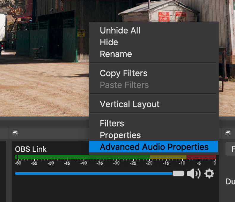 virtual audio for obs