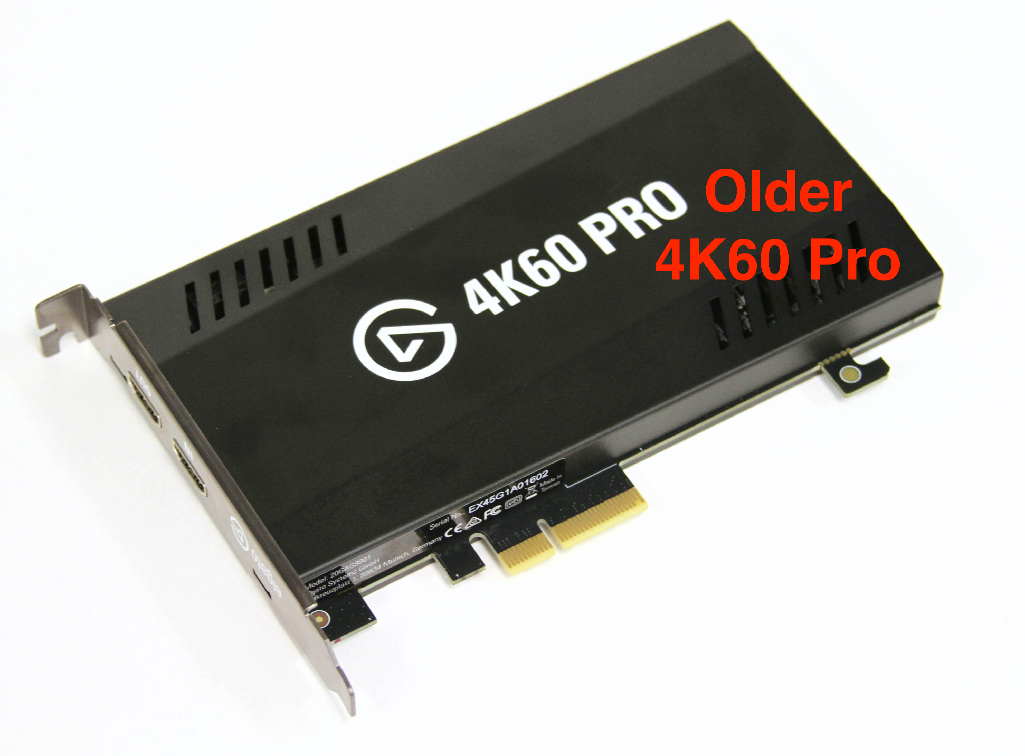 ELGATO CAPTURE 4K60 PRO MK.2 TARJETA CAPTURADORA DE VIDEO 4K HDR (10GAS9901)