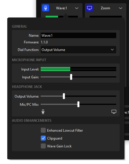 how to lock microphone volume