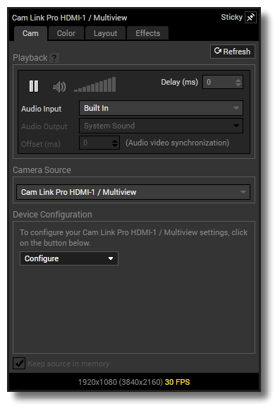 Cam Link Pro How To Setup With Xsplit Elgato