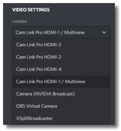 Cam Link Pro Setting Up Multiview In Discord Elgato