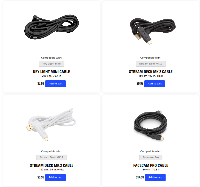 Elgato Spare Parts and Accessories