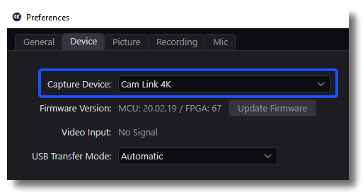 Elgato Cam Link 4K