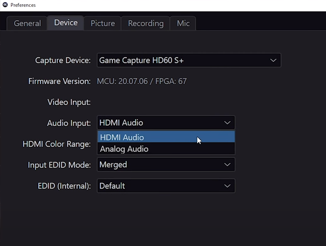 Elgato hd60 best sale pro setup ps4