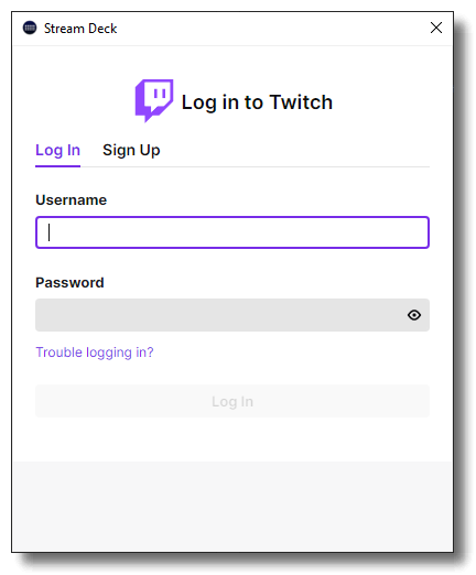 Login with Twitch