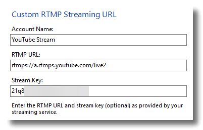 Connecting to Twitch via RTMP