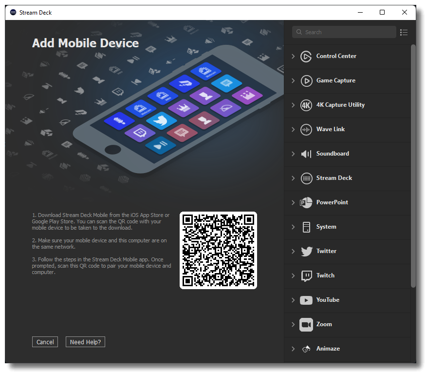 Stream Deck Update 6.3 — Support for Stream Deck Mobile 2.0, 6